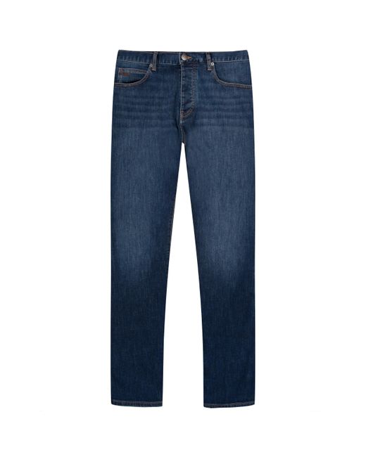 Emporio Armani J21 Regular Fit Jeans Denim Blue for men