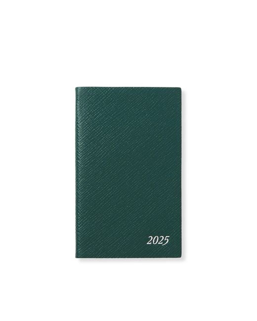 Smythson Weekly Diary With Pocket Forest Green for men