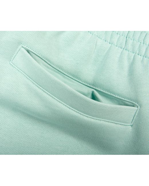 Lacoste Classic Logo Brushed Cotton Fleece Shorts Mint Green for men