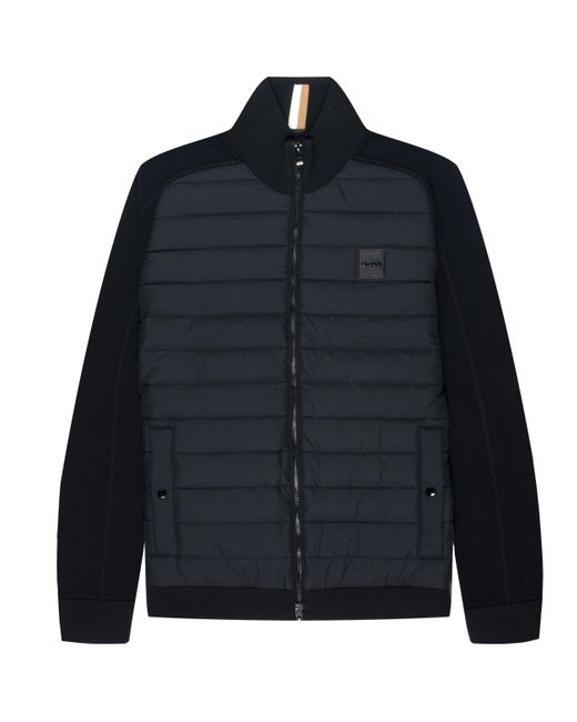 Boss Blue H-esfero Hybrid Jacket Black for men