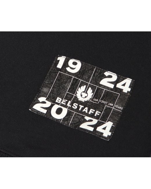 Belstaff Centenary Applique Sweatshirt Black for men