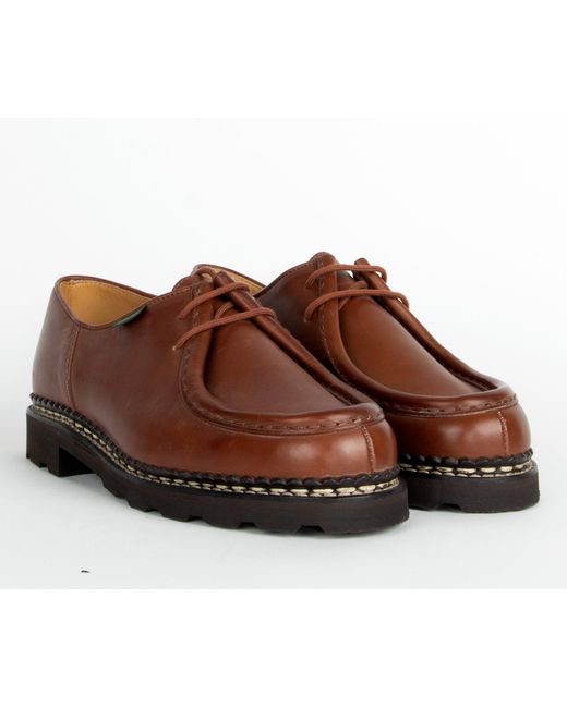 Paraboot Brown Michael Shoe for men