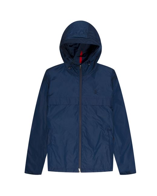 Polo Ralph Lauren Blue Lined Windbreaker Jacket for men