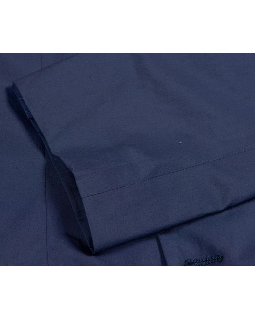 Dries Van Noten Blue Kayne Cotton Suit for men