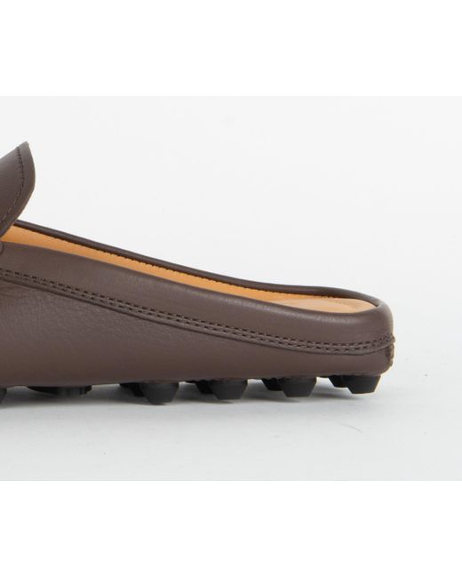 Tod's Brown Mule Slip On Shoe for men
