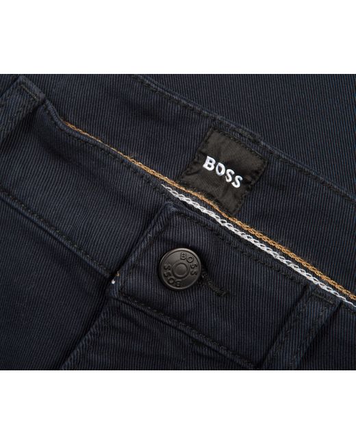 Boss Hugo Delaware3-1 Super Soft Slim Fit Jeans Dark Blue for men