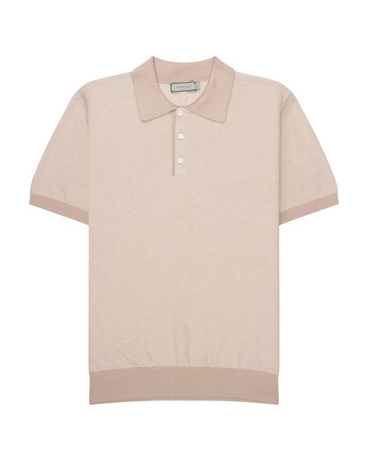 Canali Natural Stone Micro-Structured Polo for men