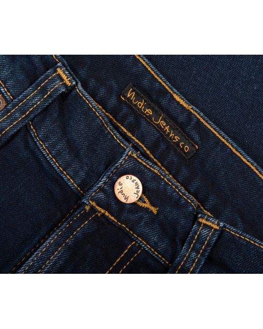 Nudie Jeans Blue Lean Dean Jeans for men
