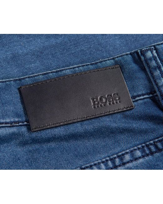 Boss Blue Hugo Delaware3 Soft Slim Jean for men