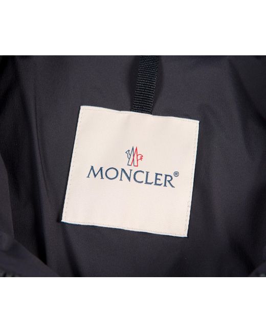 Moncler Blue Iseran Down Jacket Black for men
