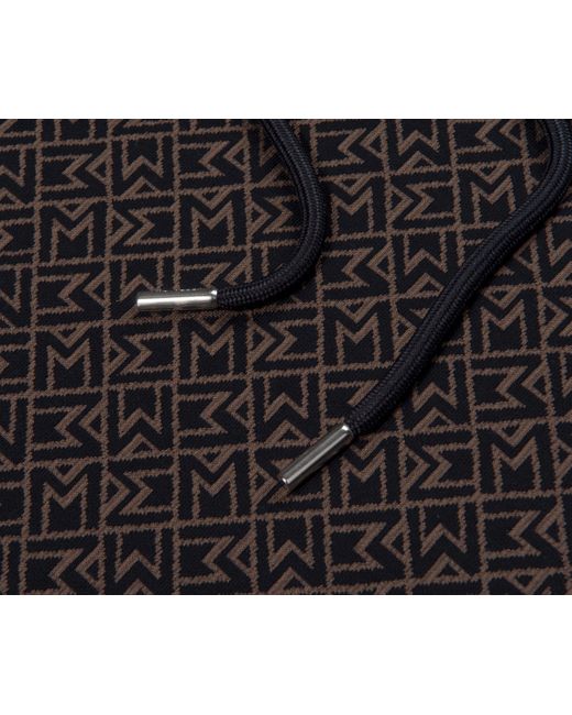 Moncler Black Monogram Hoody for men