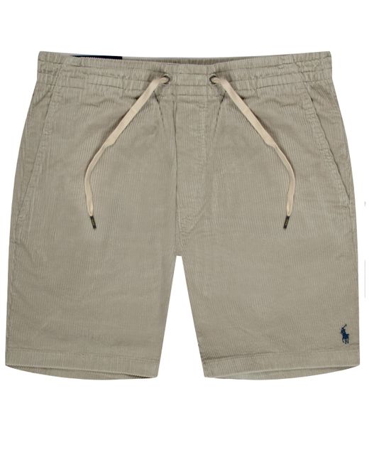 Polo Ralph Lauren Gray Boston Corduroy Shorts Khaki for men