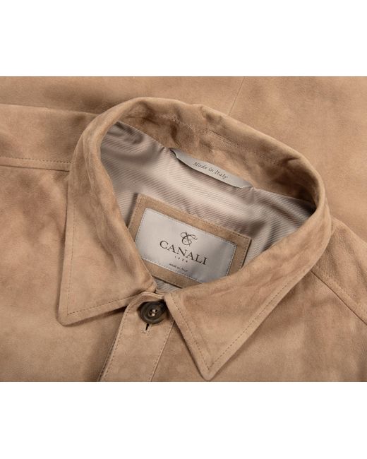 Canali hotsell suede jacket