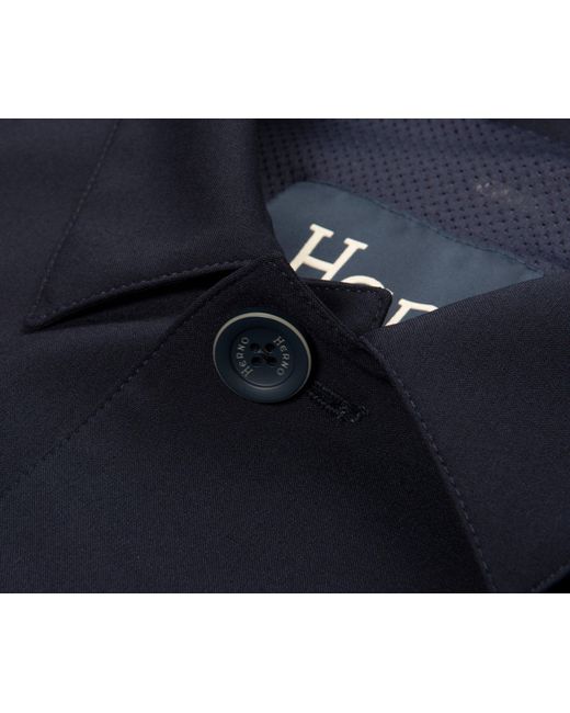 Herno Blue Technical Jacket for men