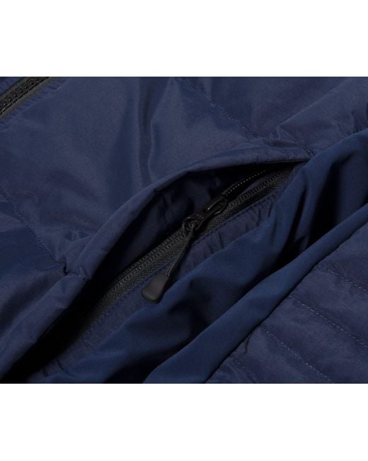 Canada Goose Blue Hybridge Full Zip Coat for men