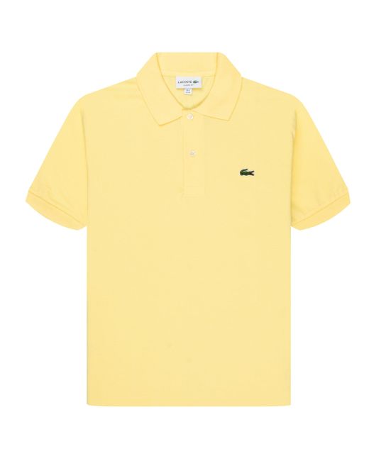 Lacoste Yellow Classic Polo for men