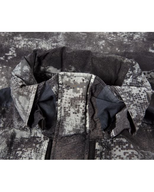 Stone Island Black Camo Primaloft Gilet Grey for men