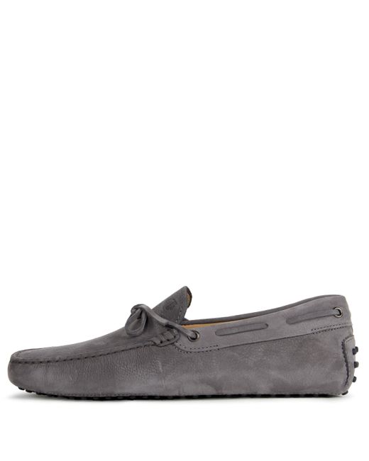 Tod's Brown Gommino Suede Driving Shoe for men