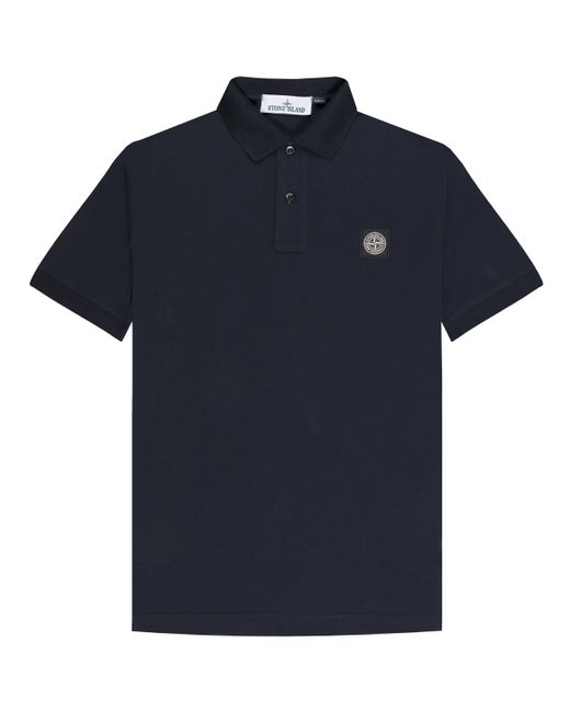Stone Island Blue Box Logo Polo for men