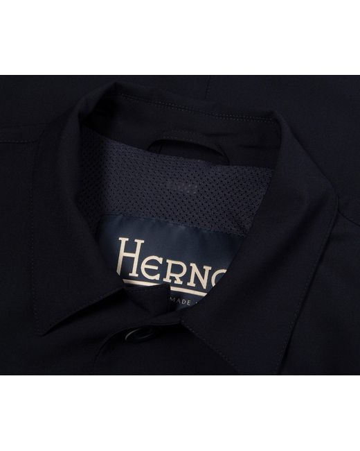Herno Blue Technical Jacket for men