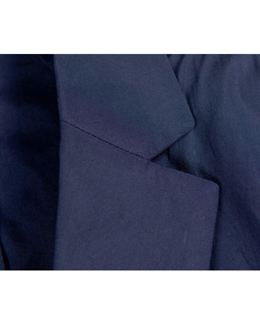 Dries Van Noten Blue Kayne Cotton Suit for men