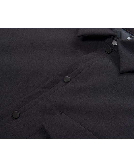 Moncler Blue Vautisse Technical Shirt Jacket for men