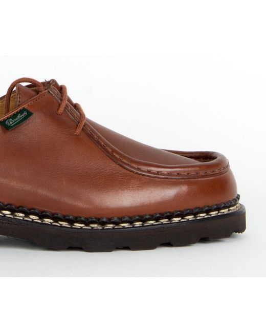 Paraboot Brown Michael Shoe for men