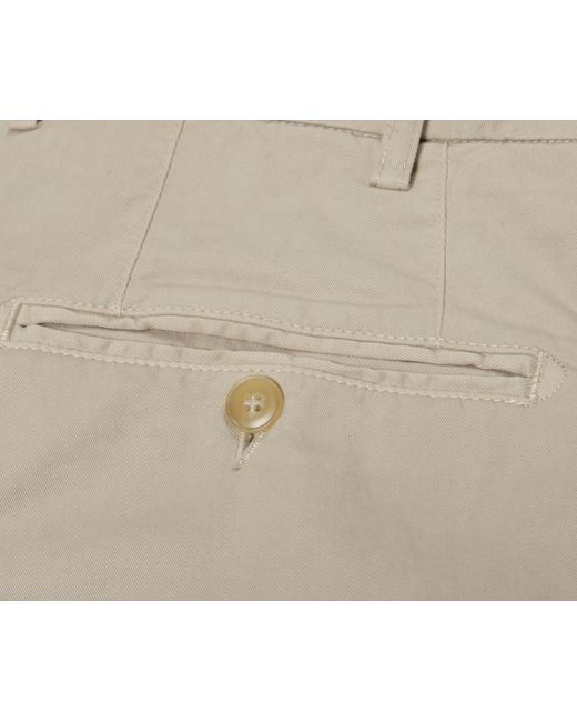 Canali Natural Cotton Chinos Stone for men