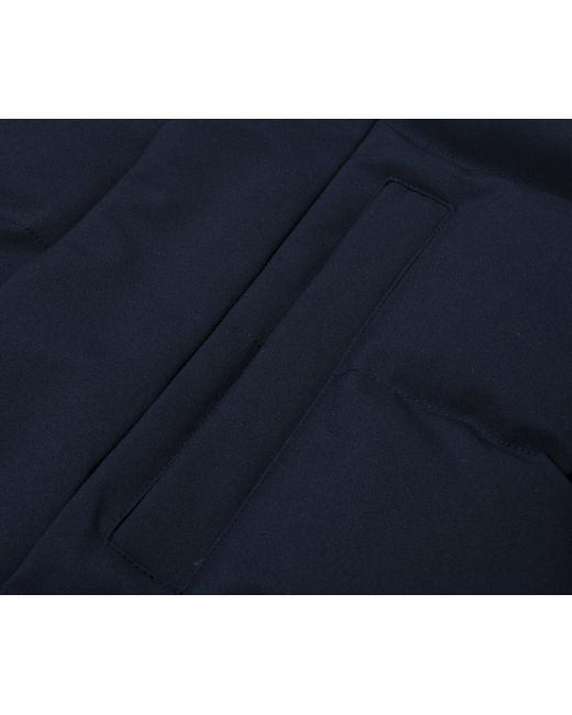 Belstaff Blue Pendulum Long Down Jacket for men