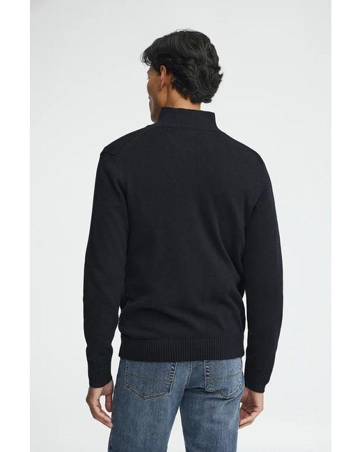 Cardigan Blu Marino Con Cerniera Completa E Logo Rigby Go di POLO CLUB in Blue da Uomo