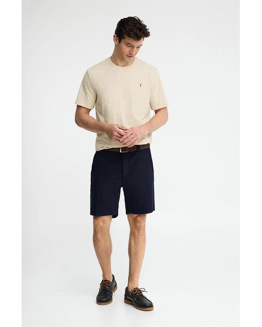 Maglietta A Maniche Corte E Fit Ampio Con Logo Rigby Go di POLO CLUB in Blue da Uomo