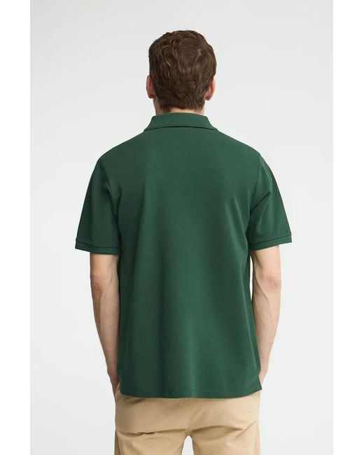 Polo Verde Bottiglia A Maniche Corte Con Logo Ricamato Rigby Go di POLO CLUB in Green da Uomo