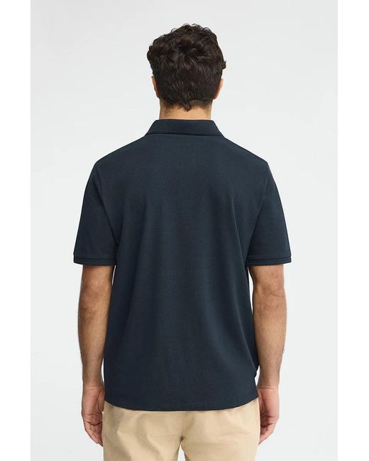Polo Blu Marino A Maniche Corte Con Logo Ricamato Rigby Go di POLO CLUB in Green da Uomo