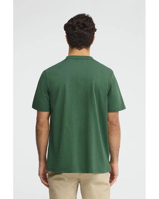 Maglietta Verde Bottiglia A Maniche Corte E Ricamo Rigby Go di POLO CLUB in Green da Uomo