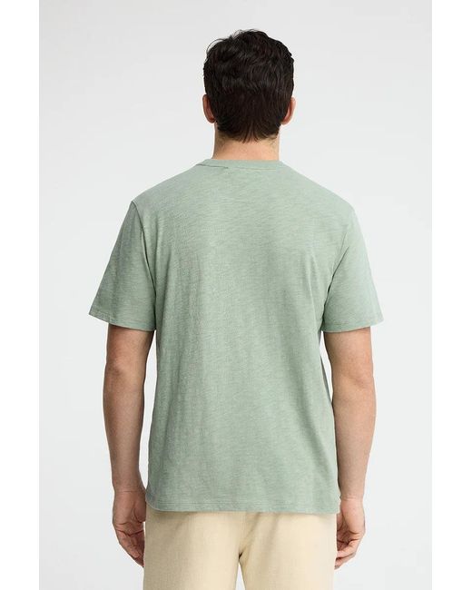 Maglietta Verde Pallido A Maniche Corte E Fit Ampio Con Logo Rigby Go di POLO CLUB in Natural da Uomo