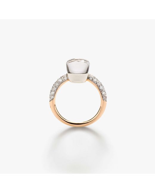 Pomellato White Nudo Petit Ring