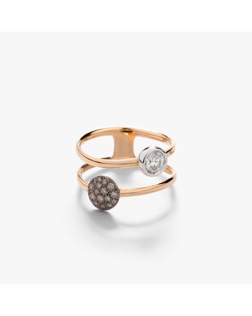 Anello Sabbia di Pomellato in Metallic