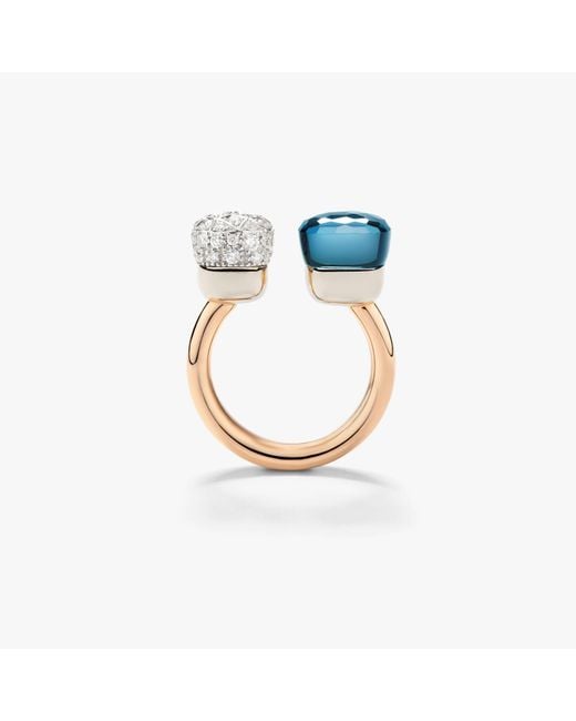 Pomellato Blue Nudo Ring