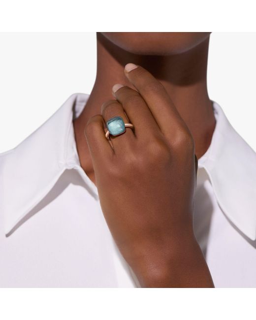 Pomellato Multicolor Grosser Ring Nudo