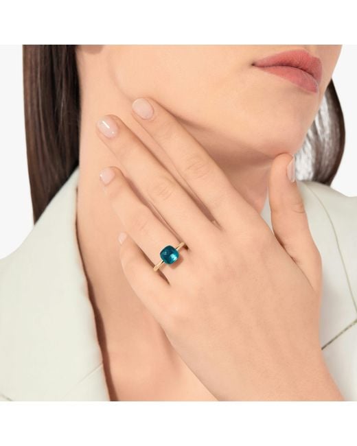 Pomellato Multicolor Kleiner Ring Nudo