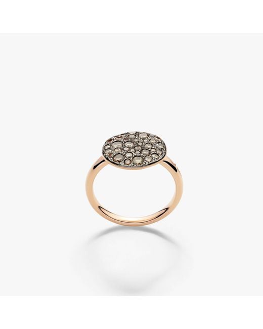 Pomellato White Ring Sabbia