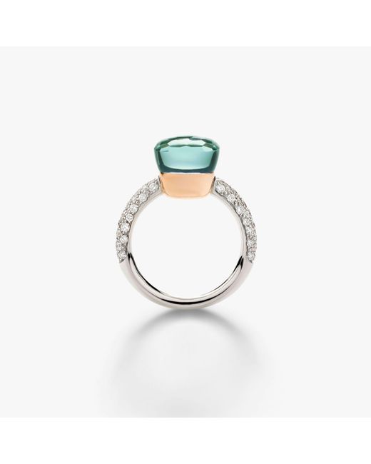 Pomellato Green Klassischer Ring Nudo