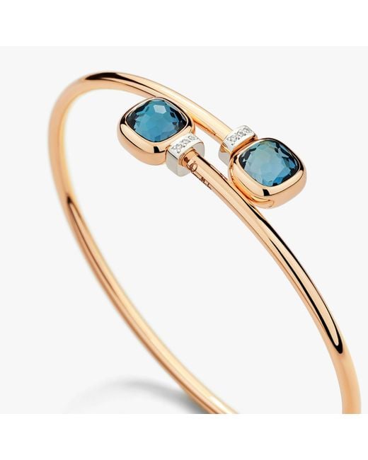 Bangle Nudo Mini di Pomellato in Blue