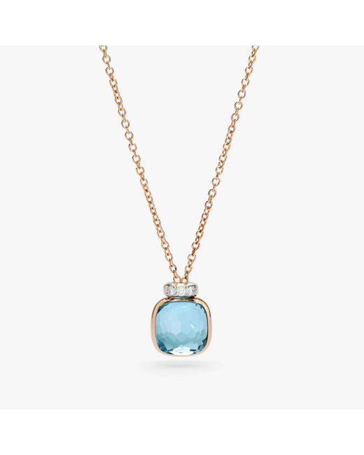 Pomellato Metallic Nudo Mini Halskette Mit Anhänger