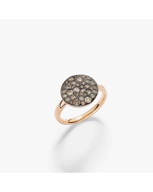 Pomellato White Ring Sabbia