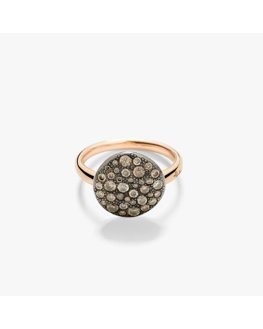 Pomellato White Ring Sabbia
