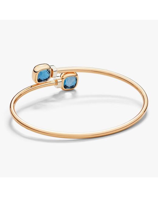 Bangle Nudo Mini di Pomellato in Blue