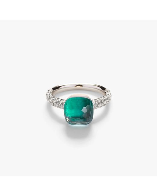 Pomellato Green Klassischer Ring Nudo