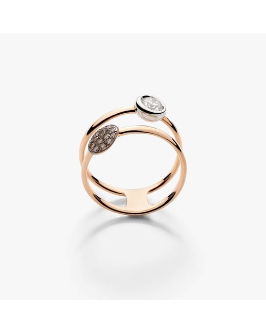 Pomellato Metallic Ring Sabbia