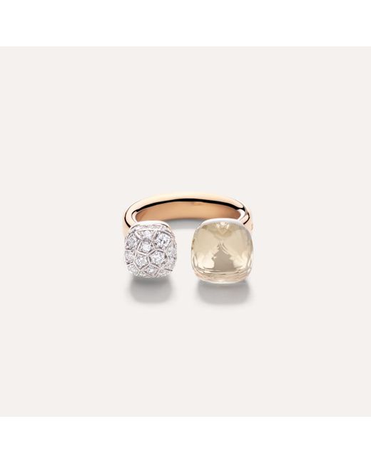 Pomellato White Nudo Ring